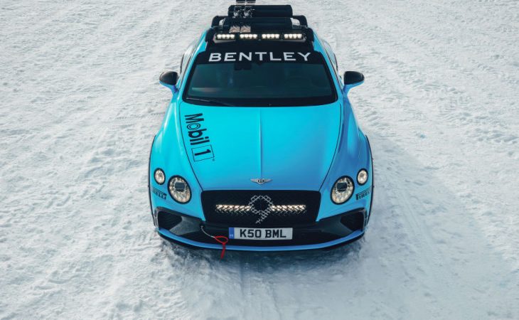 Bentley Shows Off Ice-Ready Continental GT