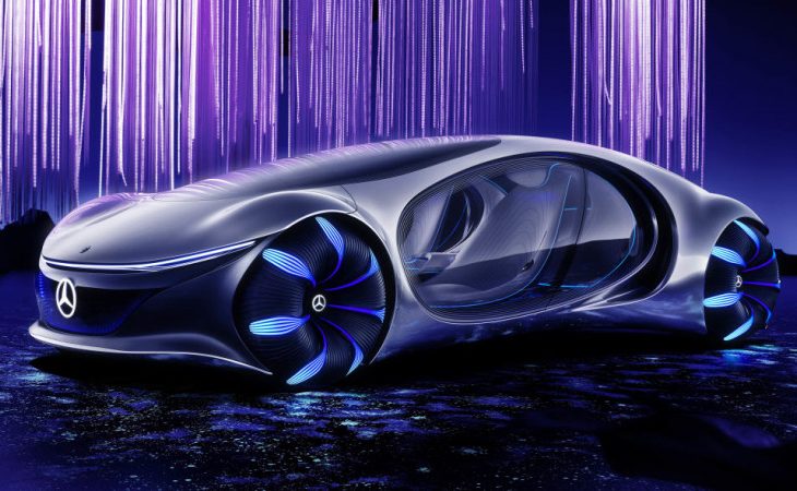 Mercedes-Benz Renders Organic Shapes Into Appealingly Futuristic AVTR Concept