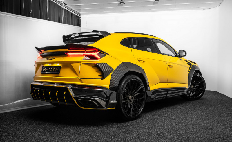 Lamborghini Urus Models an Aggressive Body Kit From ...