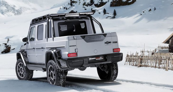 Mercedes-AMG G63 Transformed Into Drone-Equipped Truck Compliments of Brabus
