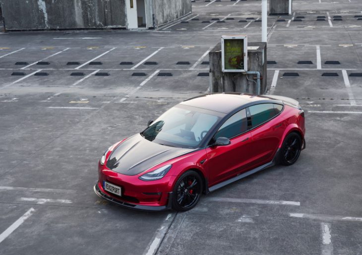 Tesla Model 3 Gets an Aggressive New Look From RevoZport