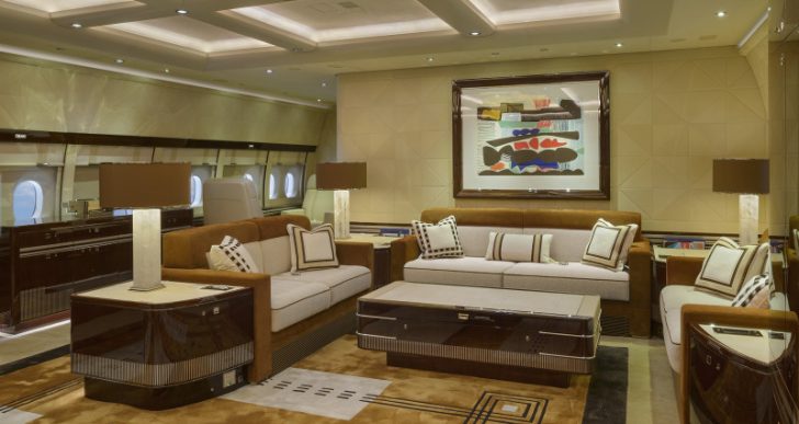 A Look at Alberto Pinto’s Sumptuous Boeing BBJ 747-8
