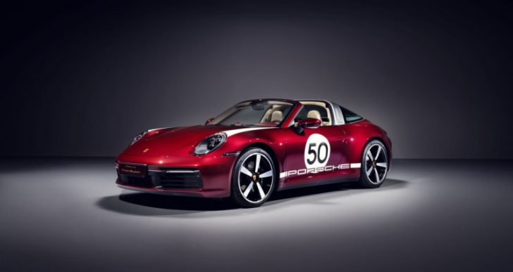 Hot on the Heels of 911 Targa 4S Reveal, Porsche Shows Off Heritage Design Edition