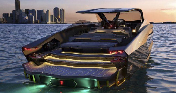 Lamborghini and Tecnomar Create Yacht Inspired by Sian Hypercar