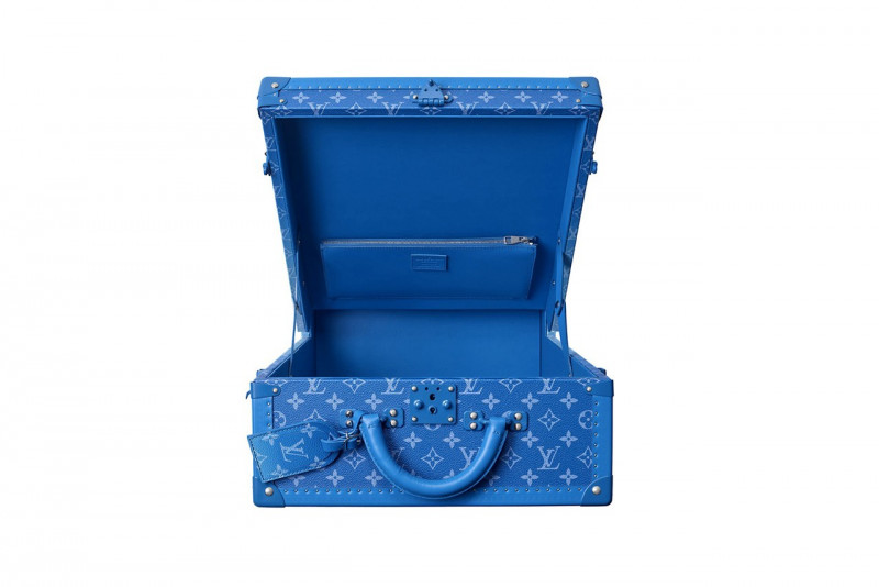 Louis Vuitton Unveils Whimsical Cloud and Mirror Monogrammed Trunks, LV  Tent