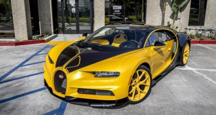 Tilly’s Co-Founder Hezy Shaked Took His ‘Hellbee’ Bugatti Chiron for a Spin Around Monaco