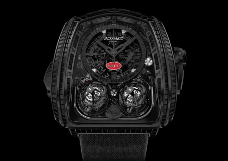 Jacob & Co. References La Voiture Noire With $1M Twin Turbo Furious Bugatti ‘La Montre Noire’