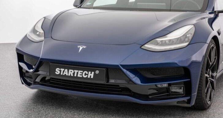 Tesla Model 3 Gets Sharper, Sportier Lines Compliments of Startech