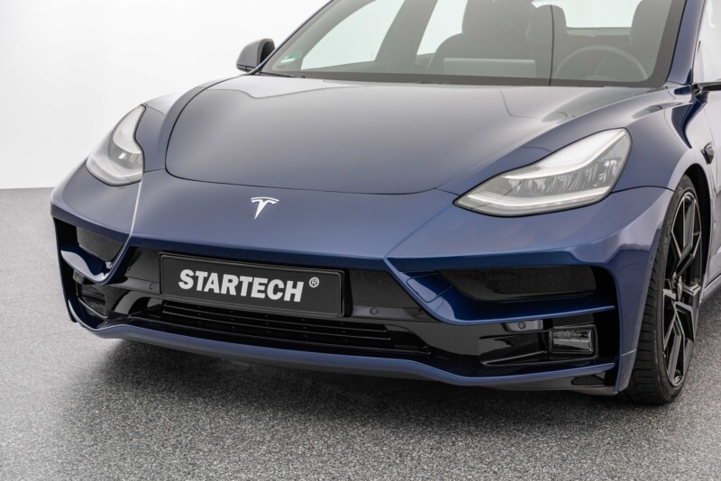 Tesla Model 3 Gets Sharper, Sportier Lines Compliments of Startech