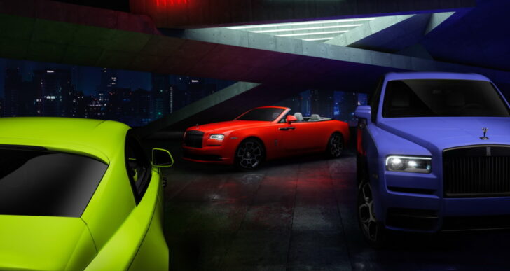 Rolls-Royce Breaks With Tradition for Flashy ‘Neon Nights’ Collection