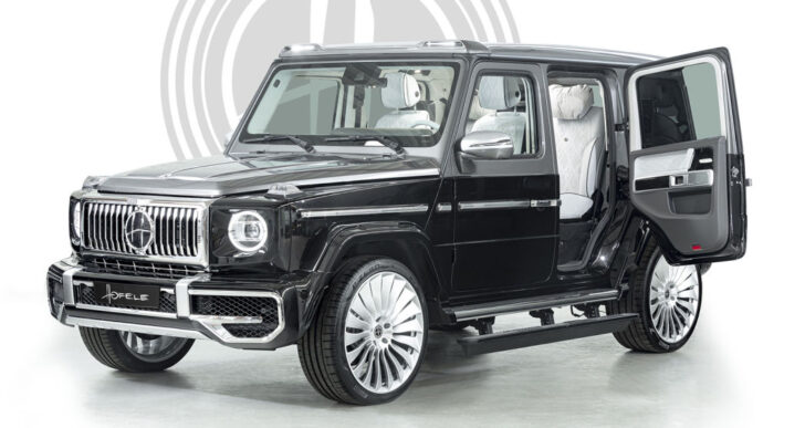 Hofele Adds Coach Doors to the Mercedes-Benz G-Class for Its Latest Creation