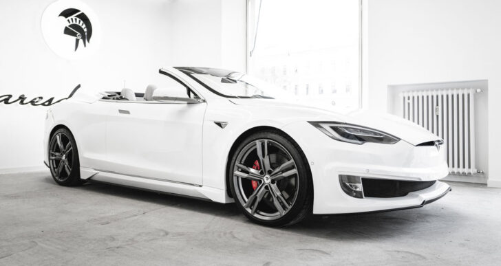 Ares Design Unveils Tesla Model S Convertible