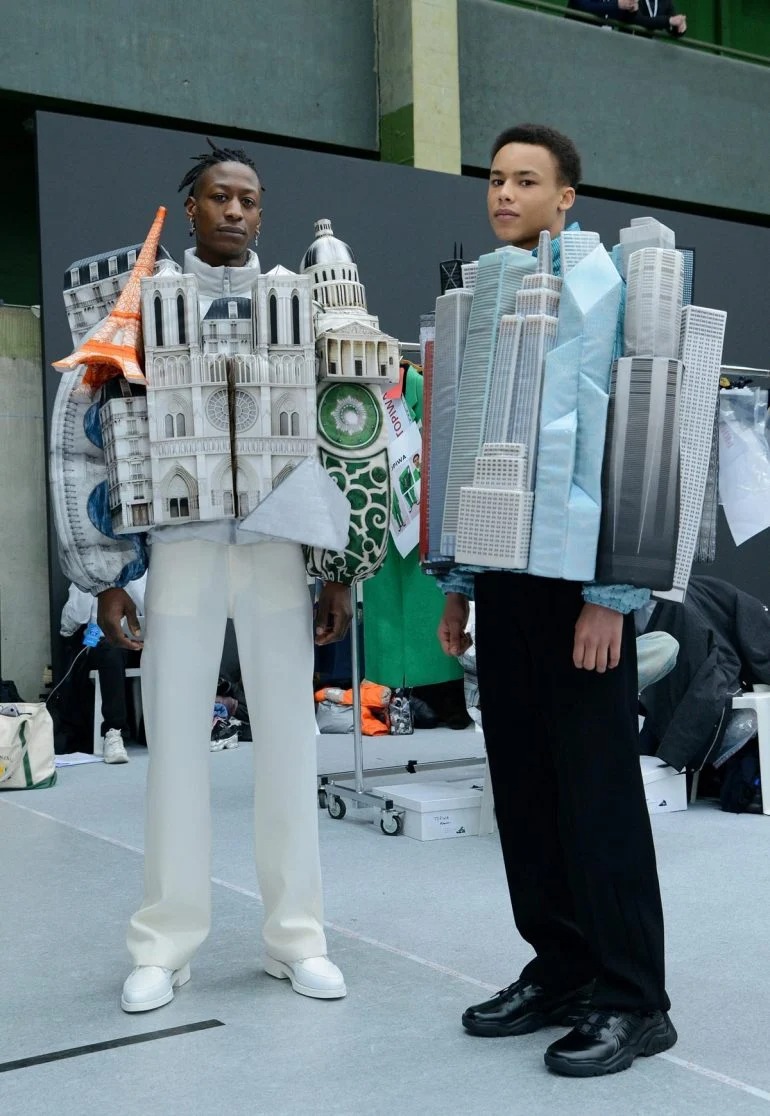Louis Vuitton Reveals Cityscape-Inspired Puffer Jackets