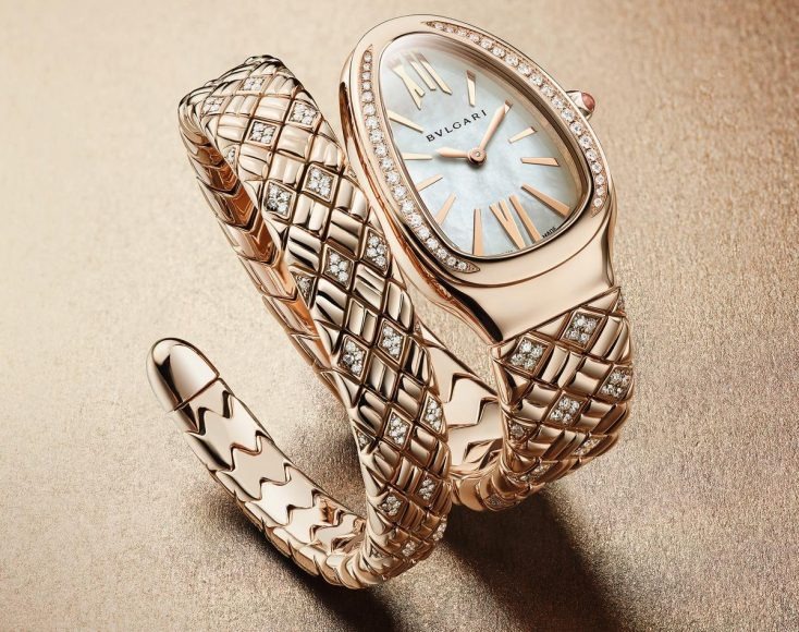 Bulgari Introduces Serpenti Spiga Watches | American Luxury