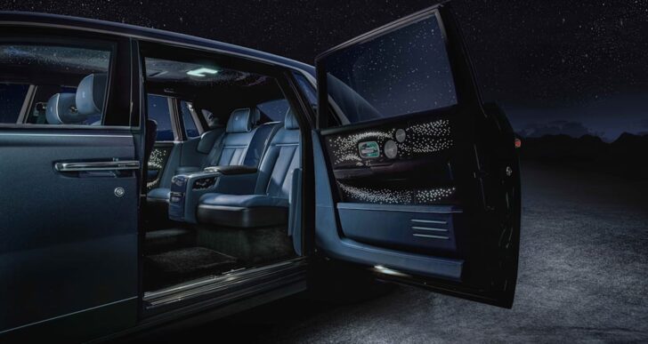 Rolls-Royce Phantom Tempus Collection Fits the Universe Inside Its Cabin
