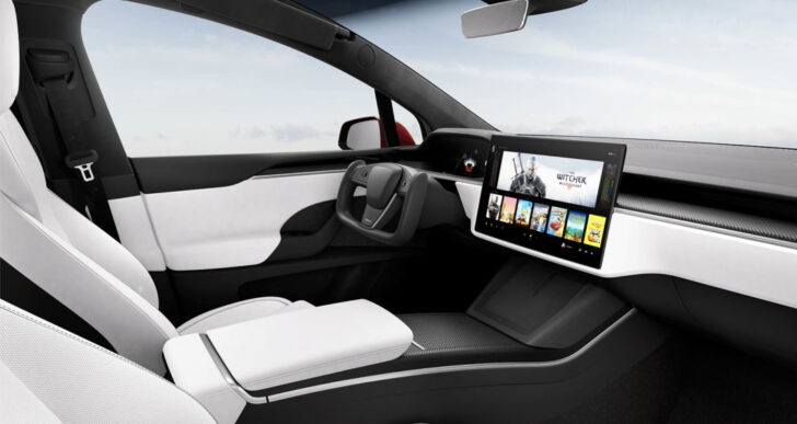 Tesla Model X Updated With New Interior; 1020 Plaid Horses on Tap