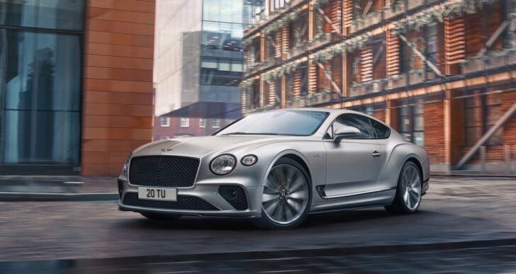 2022 Bentley Continental GT Speed Boasts Four-Wheel Steering, Better Handling