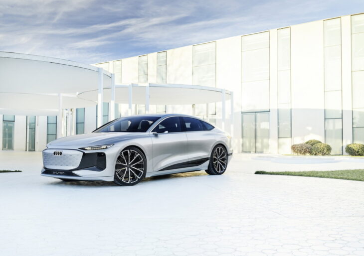 Audi A6’s EV Alter Ego Previewed in A6 E-Tron Concept