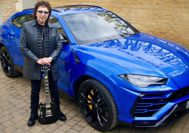 Black Sabbath’s Tony Iommi Treats Himself to a Lamborghini Urus