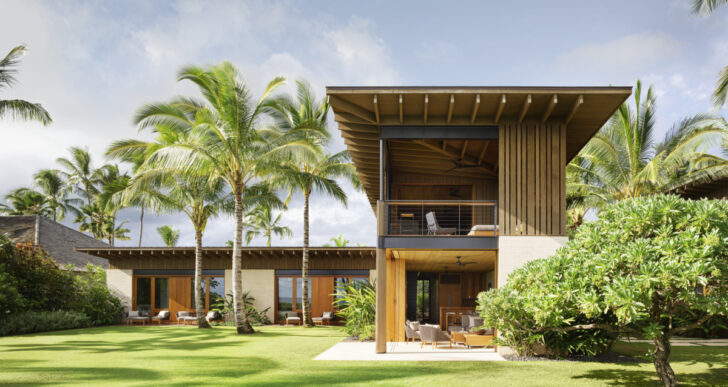 Hale Nukumoi Beach Retreat in Hawaii by Walker Warner Architects
