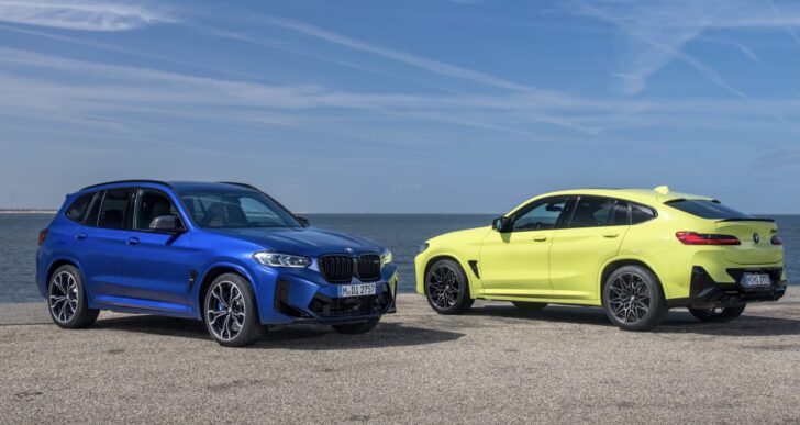 2022 BMW X3 and X4 M and M Competition Quicker; Price Starts at $71K