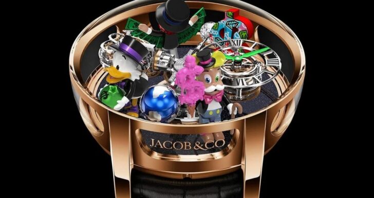 Alec Monopoly Whimsy Pops Up in $600K Jacob & Co. Timepiece
