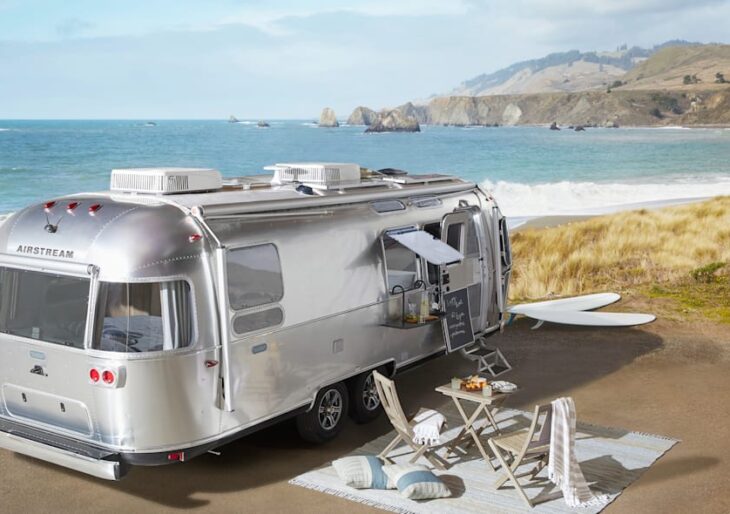Airstream Taps Pottery Barn for Special-Edition Travel Trailer