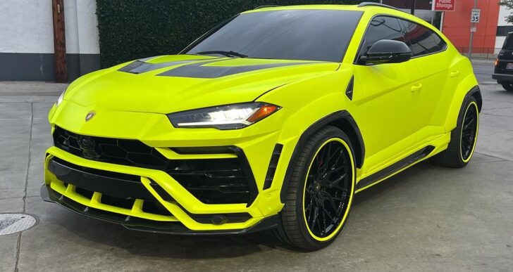 Hornets’ LaMelo Ball Opts for Fluorescent Yellow Lamborghini Urus