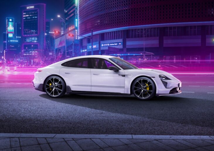 TechArt Updates Porsche Taycan With Carbon-Fiber Kit