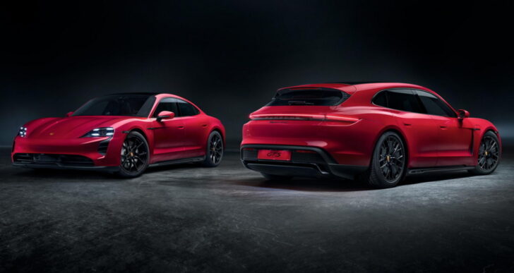 2022 Porsche Taycan Adds GTS and GTS Sport Turismo Variants