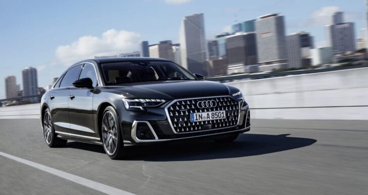 Audi Updates A8/S8 Flagship for 2022