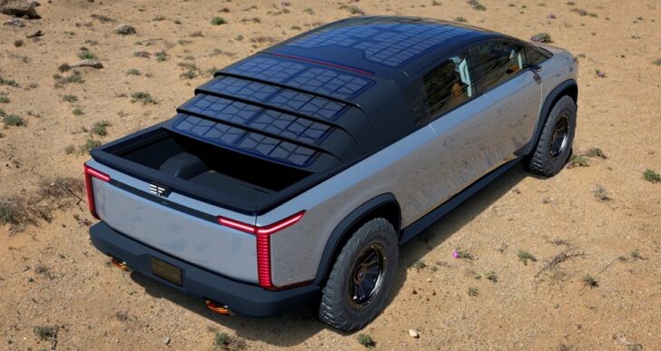 EdisonFuture Teases Electric Truck With Solarized Roof