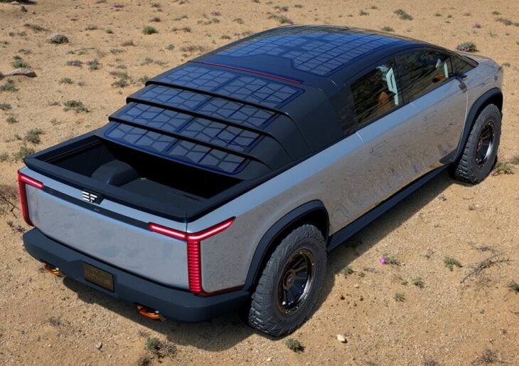 EdisonFuture Teases Electric Truck With Solarized Roof