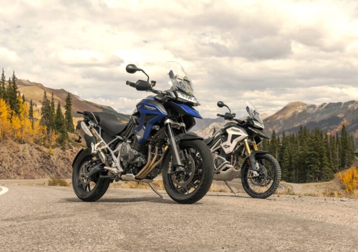 2022 Triumph Tiger 1200 GT and Rally Beckon Adventure Enthusiasts