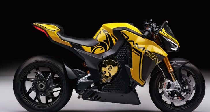 After Introducing HyperSport Electric Motorcycle in 2020, Damon Follows Up With HyperFighter
