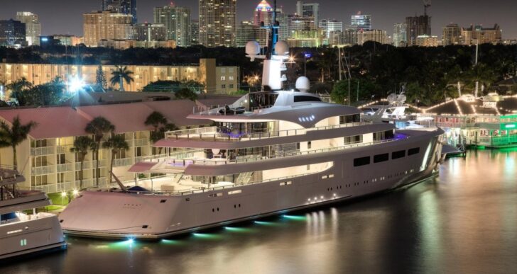 Leonardo DiCaprio Enjoys Downtime Aboard Billionaire Eco Activist Ernesto Bertarelli’s $150M Megayacht