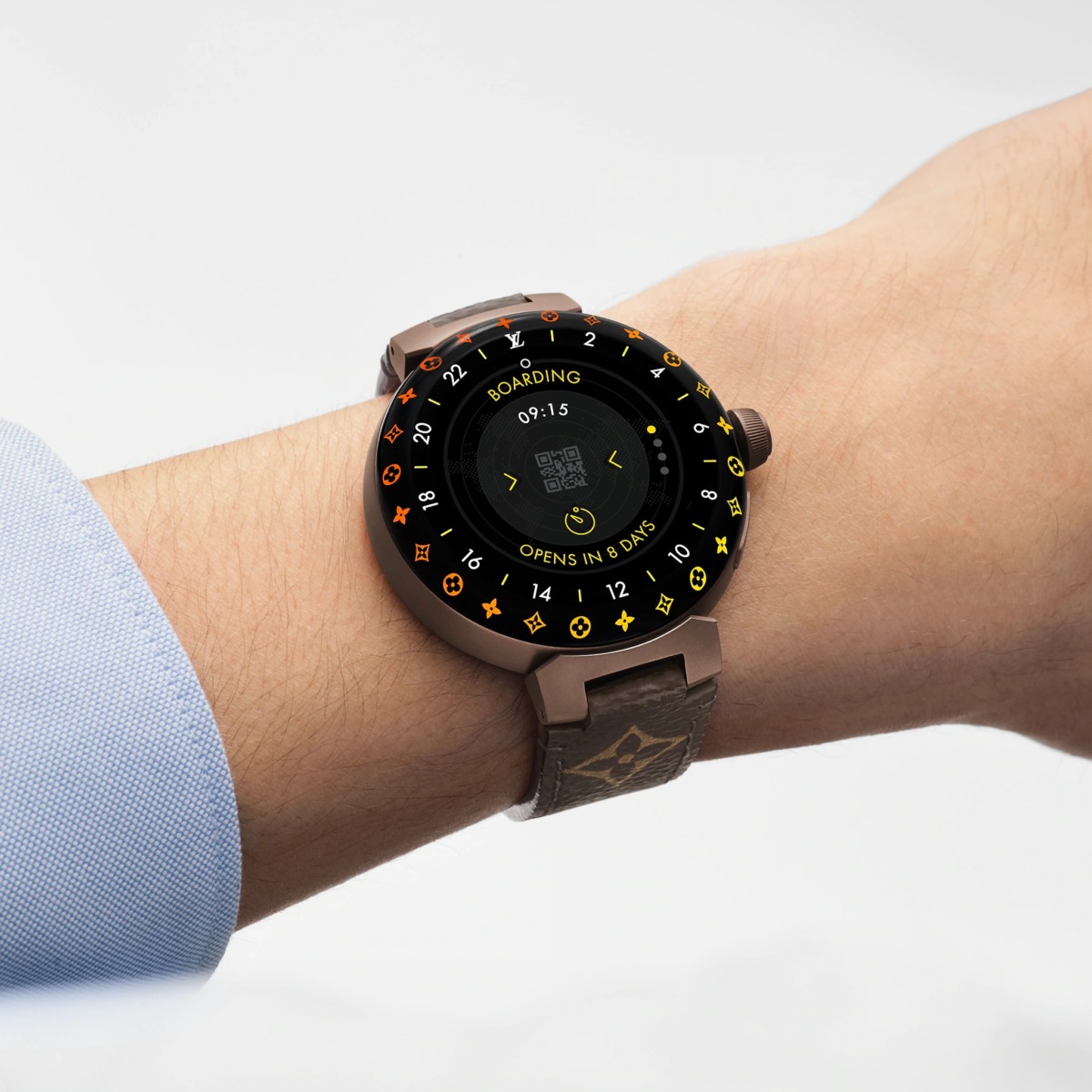 Louis Vuitton revisite sa montre connectée Tambour Horizon