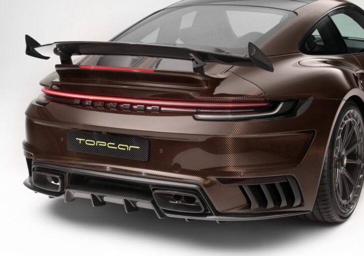Topcar Shows Off Kits That Render Porsche 911 Turbo S in Brown Carbon Fiber; Price Up to $200K