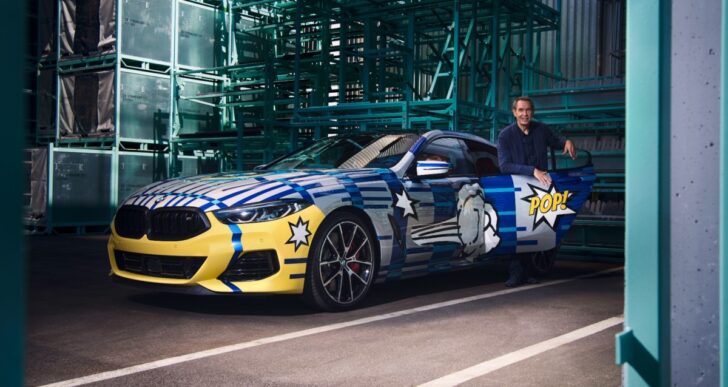BMW Taps Jeff Koons for $350K Limited-Edition M850i xDrive Gran Coupe