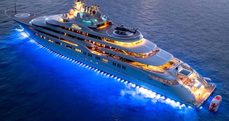 A Look at Dilbar, the $800M Megayacht of Russian Billionaire Alisher Usmanov