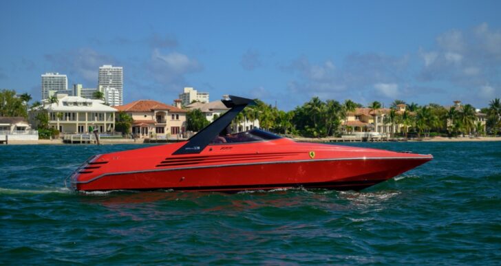 Riva Ferrari 32 Boat Hits the Auction Block