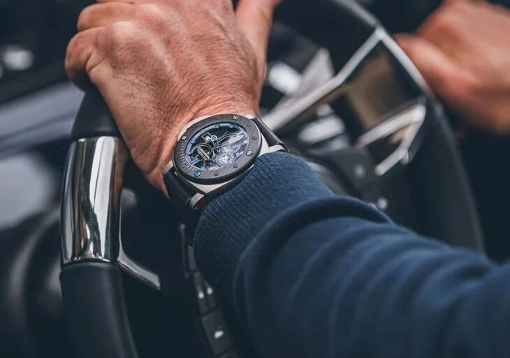 Panerai Shows Off Latest Collaborative Timepiece With ‘Submersible S BRABUS Blue Shadow Edition’