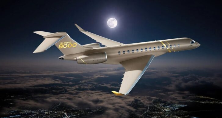 Bombardier Global 8000 Revealed As Fastest, Longest-Range Business Jet; Price Starts at $78M