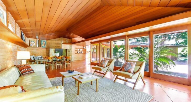 Usonian-Style Frank Lloyd Wright in Atherton Listed for $8M