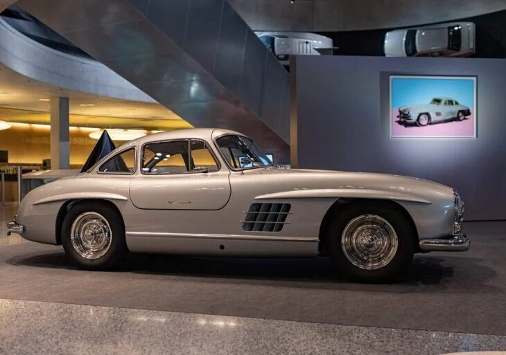 Andy Warhol’s Mercedes-Benz 300 SL Gullwing Expertly Restored by Brabus