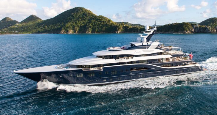 Magic Johnson and LL Cool J Vacation Aboard $1M/Week Solandge Megayacht