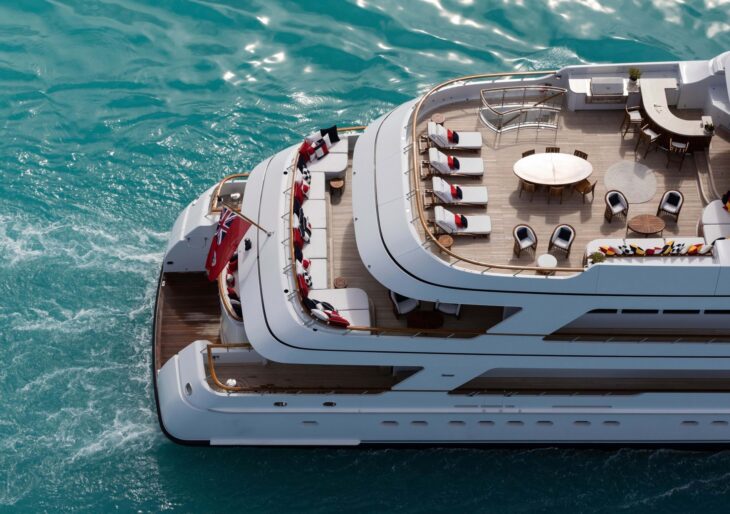 A Look at Tommy Hilfiger’s $45M FLAG Yacht