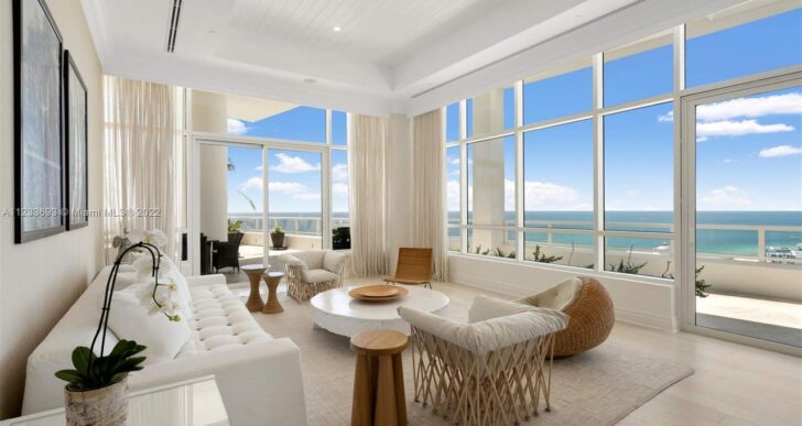 Billionaire Israel Englander’s Wife Caryl Lists Pair of Penthouses in Miami Beach for $45M