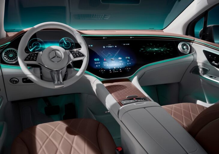 Mercedes-Benz EQE SUV Reveals Its Interior