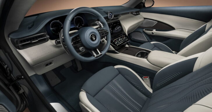 2024 Maserati GranTurismo Reveals Plush, Artfully Balanced Interior